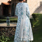 PrintKaari By Raaya Embroidered 3 Piece Stitched Suit (Celeste)