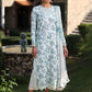 PrintKaari By Raaya Embroidered 3 Piece Stitched Suit (Celeste)