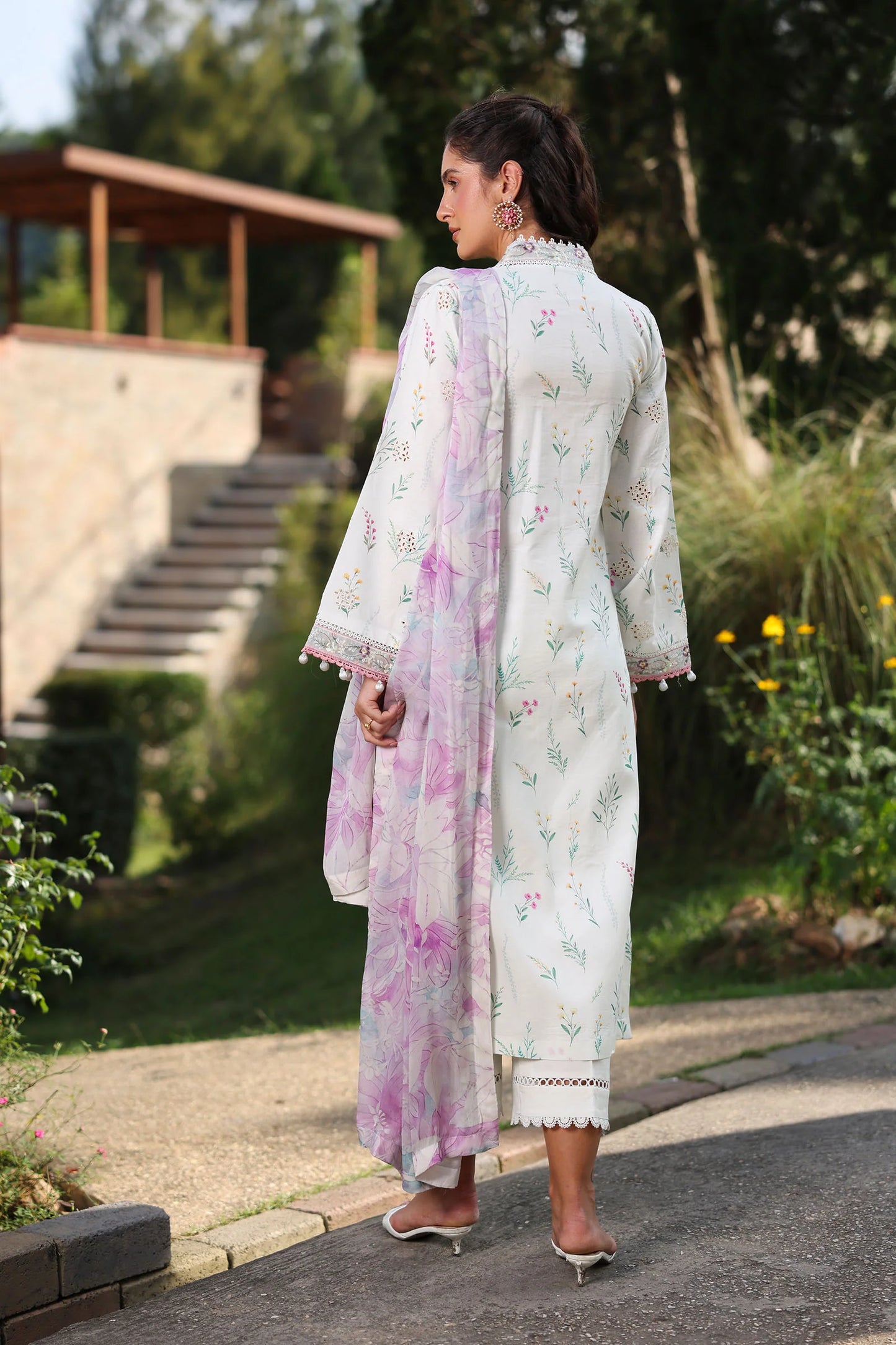 PrintKaari By Raaya Embroidered 3 Piece Stitched Suit (Liora)