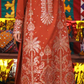 Casual Lite Mubarak Vol-1 Embroidered Silk Viscose Stitched 3-Piece Suit (Gulnaar)