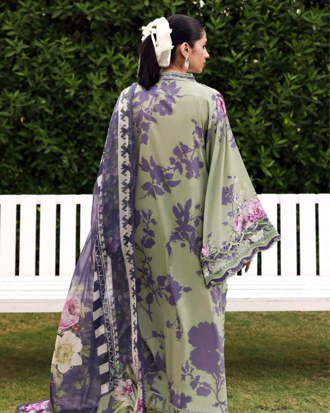 Elaf Belladore Prints Chiffon 26 Unstitched Premium 3 Piece Suit (EPA-4B)