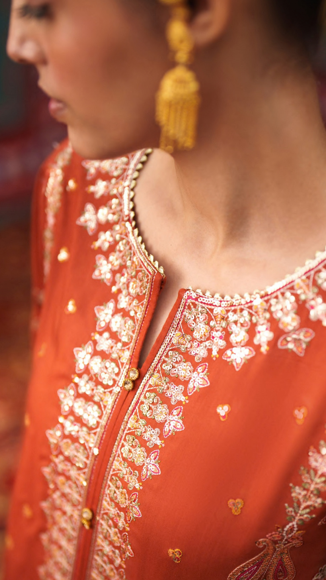 Casual Lite Mubarak Vol-1 Embroidered Silk Viscose Stitched 3-Piece Suit (Gulnaar)