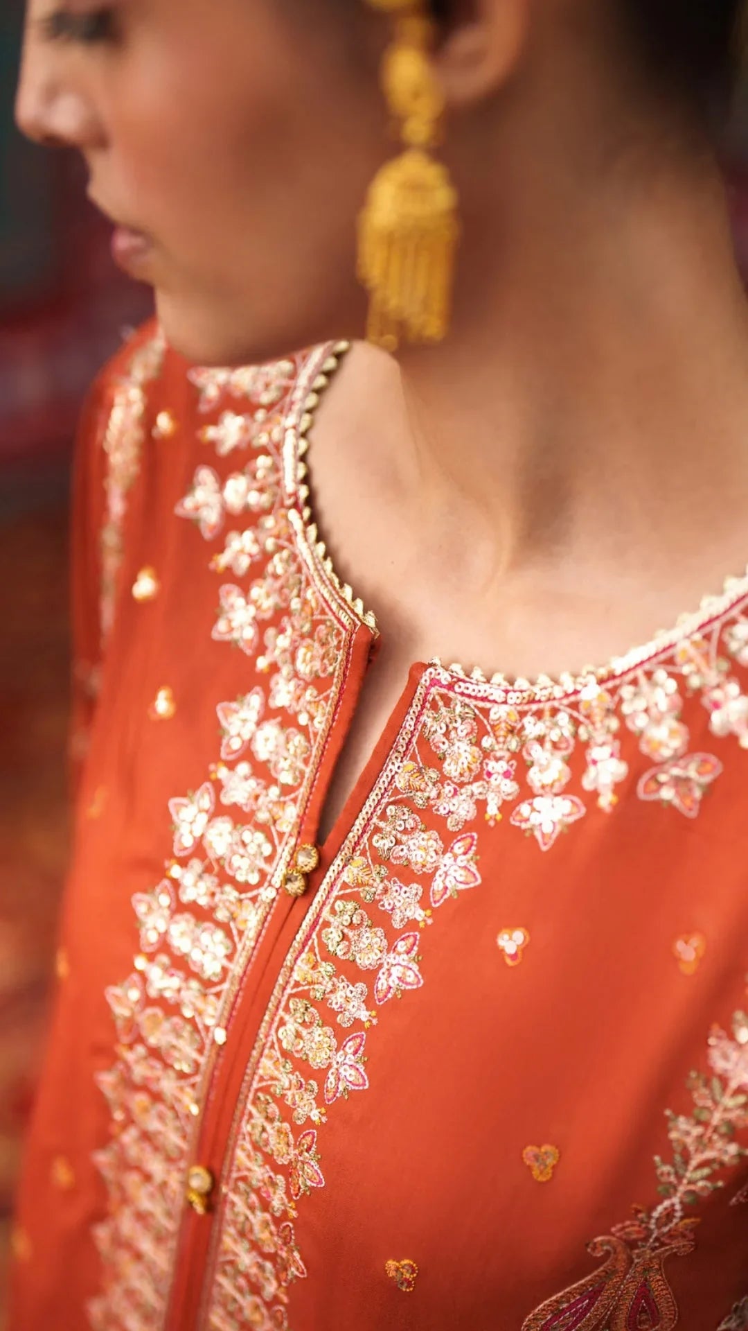 Casual Lite Mubarak Vol-1 Embroidered Silk Viscose Stitched 3-Piece Suit (Gulnaar)