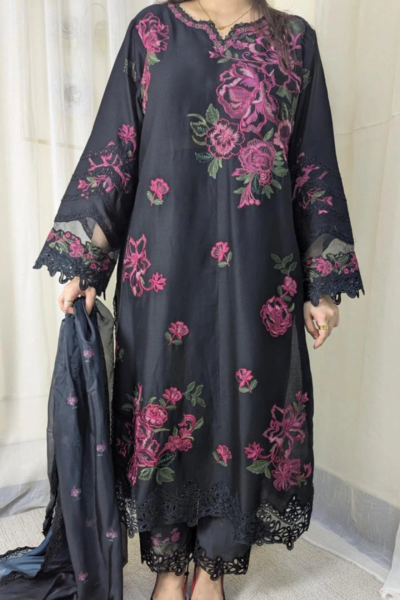 Iznik  Festive 3-Piece Lawn | Embroidered & Printed Ready-to-Wear