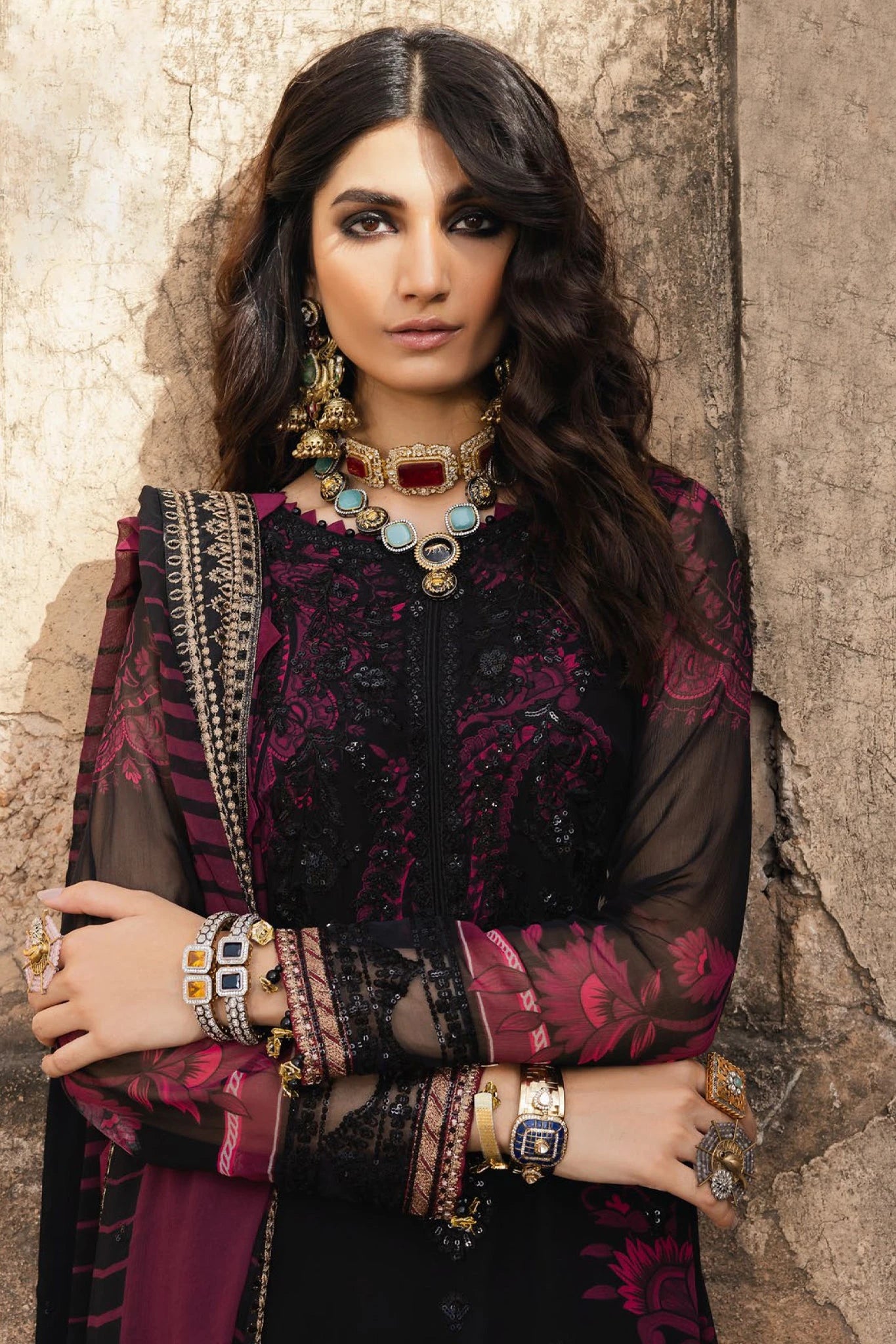 Charizma By Vasal VSL5-10 Luxury Chiffon Vol-02 Collection'2024