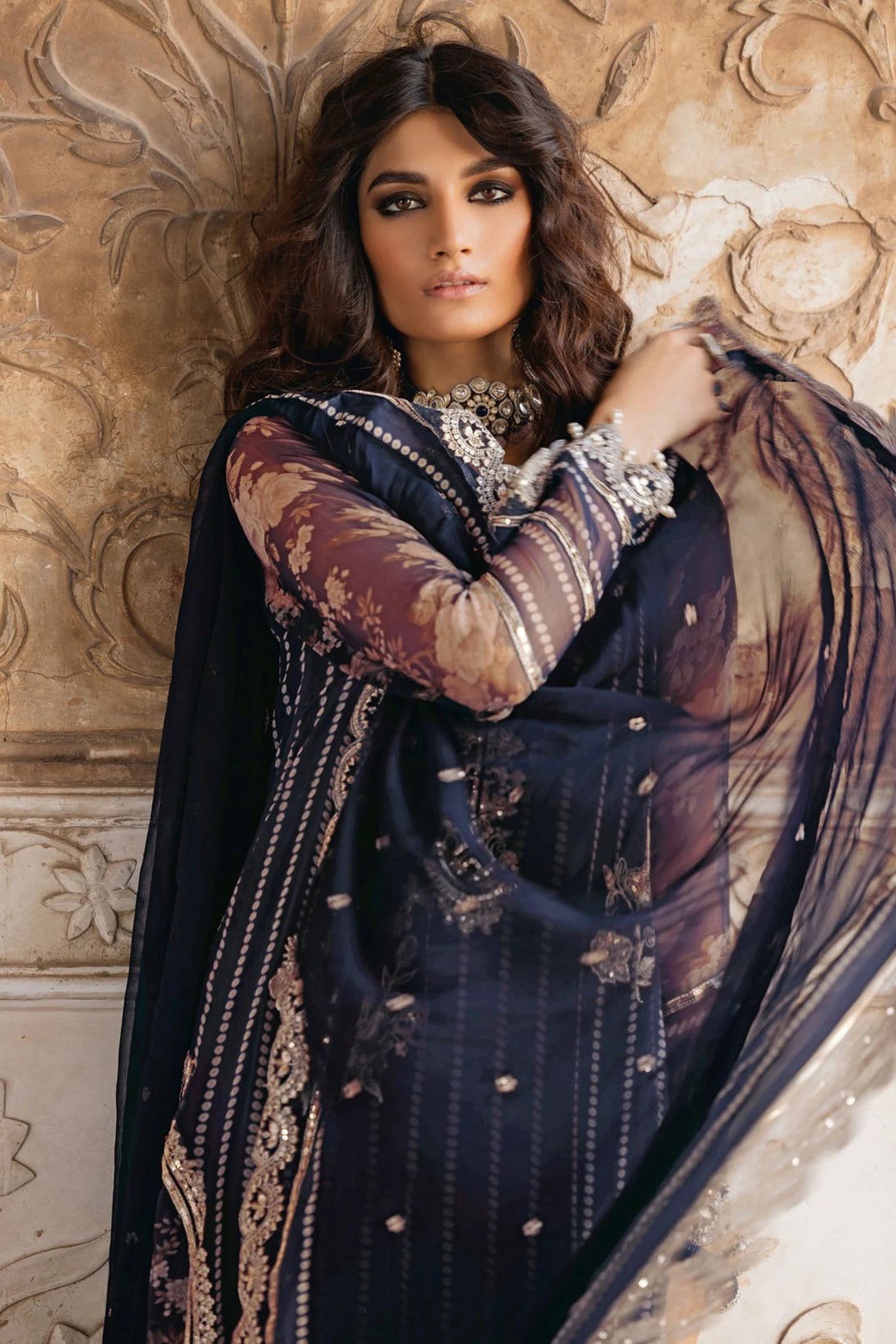 Charizma By Vasal VSL5-15 Luxury Chiffon Vol-02 Collection'2024