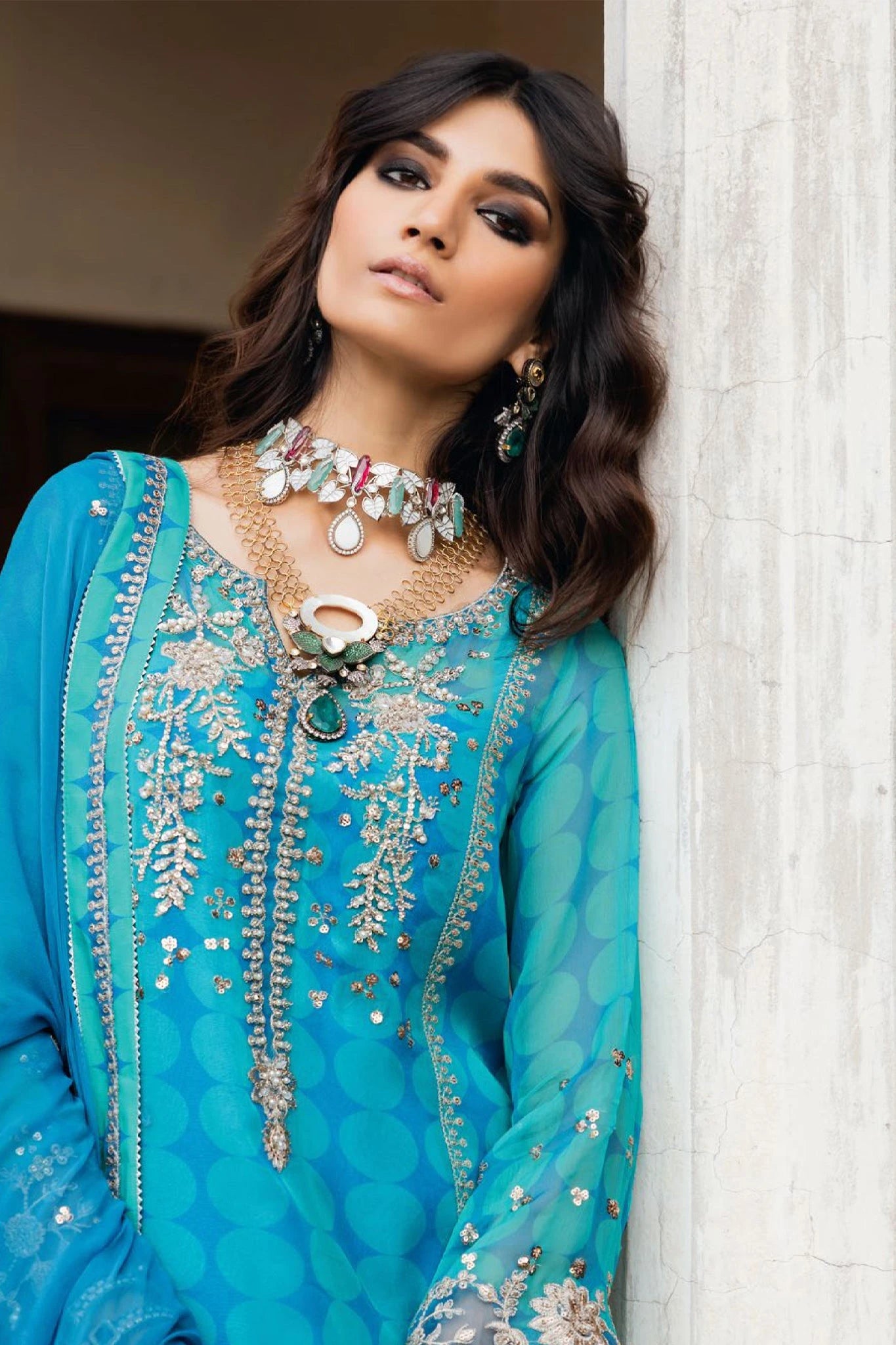 Charizma By Vasal VSL5-16 Luxury Chiffon Vol-02 Collection'2024