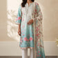 Zellbury Embroidered Kurta Dupatta Trouser 3-Piece Stitched Suit (2969)