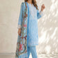 Zellbury Embroidered Kurta Dupatta Trouser 3-Piece Stitched Suit (2199)
