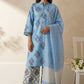 Zellbury Embroidered Kurta Dupatta Trouser 3-Piece Stitched Suit (2959)