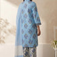 Zellbury Embroidered Kurta Dupatta Trouser 3-Piece Stitched Suit (2959)