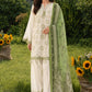Zellbury Chikankari Embroidered Unstitched 3 Piece Suit (4049)