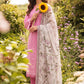 Zellbury Chikankari Embroidered Unstitched 3 Piece Suit (4055)