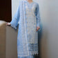 Zellbury Chikankari Embroidered Unstitched 3 Piece Suit (4066)