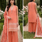 Zellbury Chikankari Embroidered Unstitched 3 Piece Suit (4069)