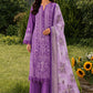Zellbury Chikankari Embroidered Unstitched 3 Piece Suit (4074)