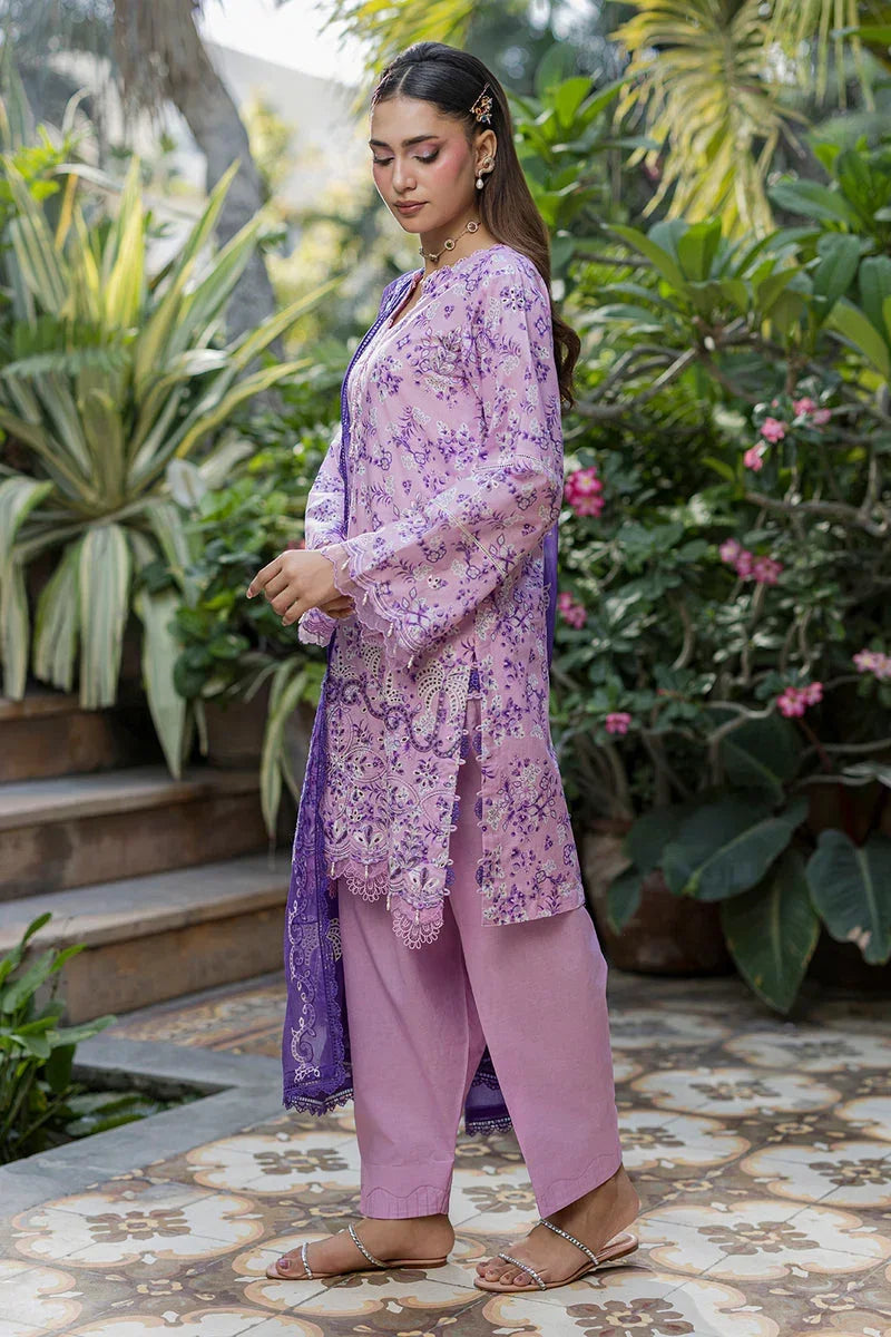 Zellbury Chikankari Embroidered Unstitched 3 Piece Suit (4093)