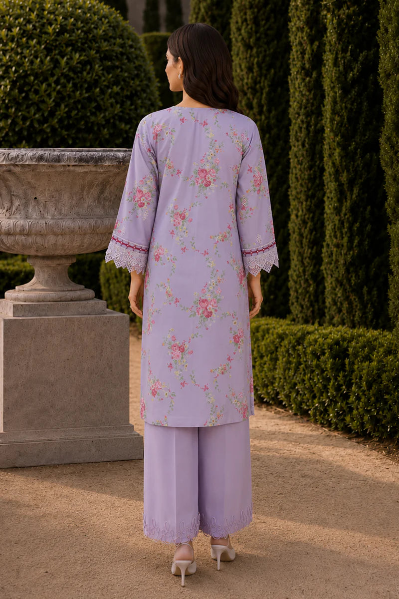 Zellbury Chikankari Embroidered Stitched 3 Piece Suit (4097)