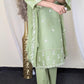 Amna Khurram Lawn 3-Piece Embroidered Suit with Chiffon Dupatta B02 - Ready to Wear