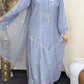 Amna Khurram Velvet Silk Embroidered 3-Piece Suit with Embroidered Chiffon Dupatta A015 – Ready to Wear