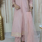 Amna Khurram Lawn Embroidered 3-Piece Suit with Embroidered Net Dupatta A025 – Ready to Wear