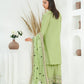 Amna Khuram – PISTA Embroidered 3PC Cotton Lawn Stitched Outfit