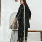 Amna Khuram – BLACK Charizma Style 3PC Cotton Lawn Stitched Suit