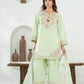 Amna Khuram – Mint Charizma Style 3PC Cotton Lawn Stitched Suit