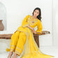 Amna Khuram – Yellow Charizma Style 3PC Cotton Lawn Stitched Suit
