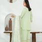 Amna Khuram – Mint Charizma Style 3PC Cotton Lawn Stitched Suit