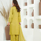 Dhani Embellished  Cotton Silk   – 3PC Stitched Suit