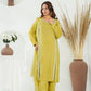 Dhani Embellished  Cotton Silk   – 3PC Stitched Suit