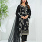 Luxury Cotton Silk Full Embroidered 3PC Suit (Stitched)