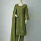 Pasand of Lahore 3-Piece Premium Viscose Suit – Mehendi (BF-335)