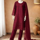 Pasand of Lahore 3-Piece Premium Viscose Suit – Mehroon (PL-310)