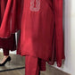 Amna Khurram Luxurious Silk 3 Piece Suit with Chiffon Dupatta