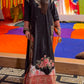 Amna Khurram Silk Embroidered Kaftan Stitched 3 Piece Suit