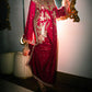 Amna Khurram Premium Raw Silk Kaftan Stitched 2 Piece Suit