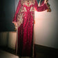 Amna Khurram Premium Raw Silk Kaftan Stitched 2 Piece Suit
