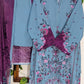 Sadabahar Printed Lawn Stitched 3 Piece Suit (D-01)