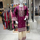 Bin Ishaq Embroidered Lawn Stitched 2 Piece Suit