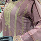 GABA Embroidered 3-Piece Stitched Suit with Chiffon Dupatta (03)