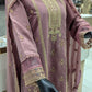 GABA Embroidered 3-Piece Stitched Suit with Chiffon Dupatta (03)