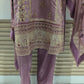 GABA Embroidered 3-Piece Stitched Suit with Chiffon Dupatta (03)