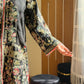 Amna khurram Viscose Co’Ord Embroidered Shirt & Balloon Pant Set (01)