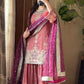 Amna khurram Viscose Co’Ord Embroidered Shirt & Balloon Pant Set (04)