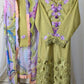 Hemline By Mushq - Embroidered Lawn 3 Piece stitched Suit (ARANZA)