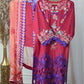 Hemline By Mushq - Embroidered Lawn 3 Piece stitched Suit (NICOLAS)