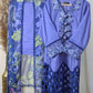 Hemline By Mushq - Embroidered Lawn 3 Piece stitched Suit (JUANA)