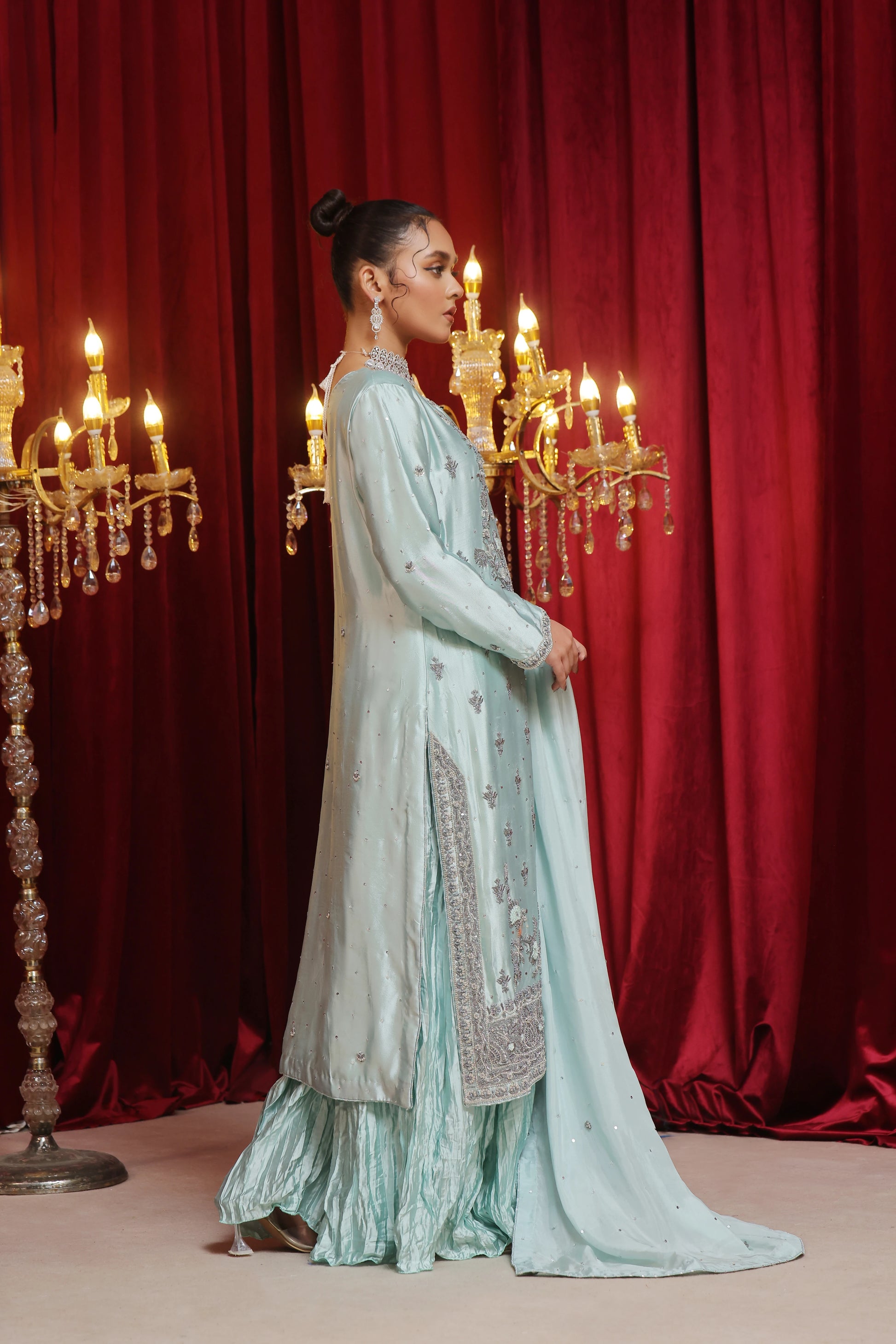 Amna Khurram Pariza Semi Bridal Wear